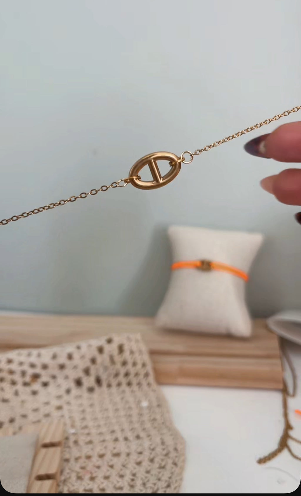 bracelet maille marine petite chaîne