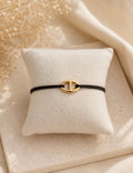 bracelet cordon noir